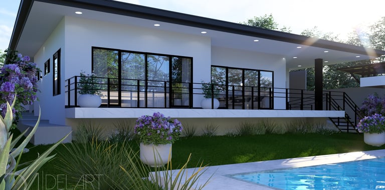 Modern sustainable home in Costa Rica