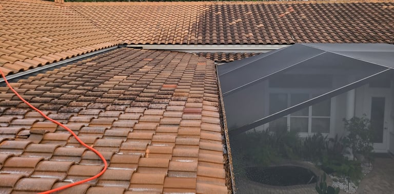 TILE ROOF SOFT WASHING SERVICES FORT LAUDERDALE 