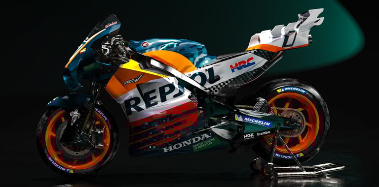 Livery de MotoGP inspirada en la primera Repsol Honda de Doohan