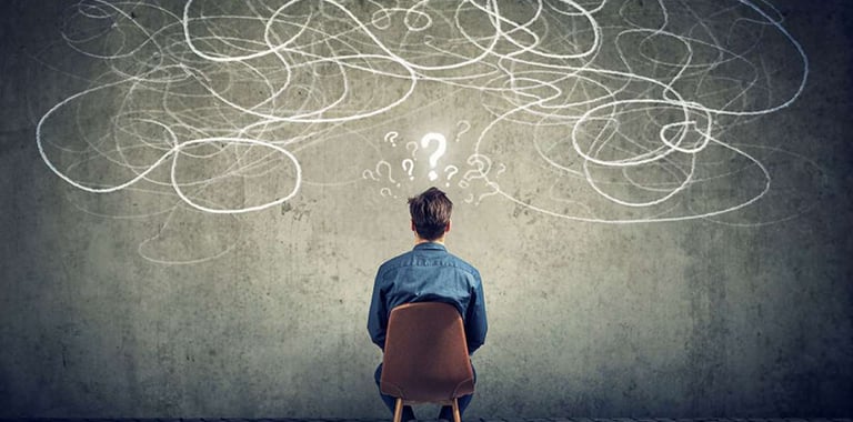 Imagem expressando ansiedade e estresse