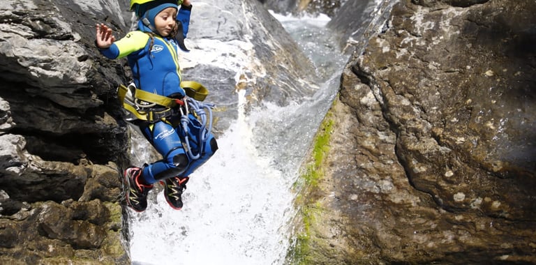 Randonnée aquatique du couleau, Serre-Ponçon Hautes Alpes