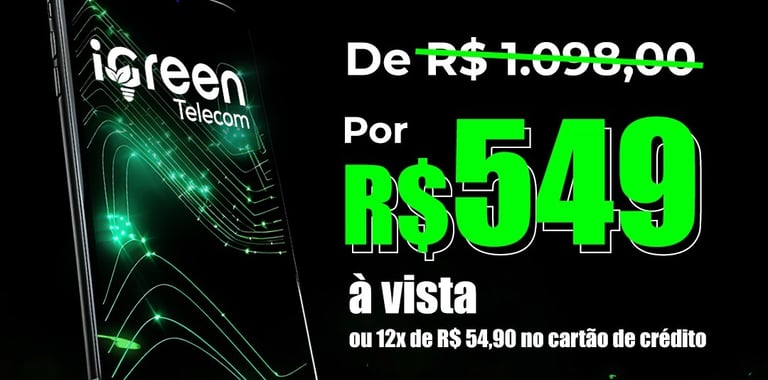oferta da licença Telecom por tempo limitado