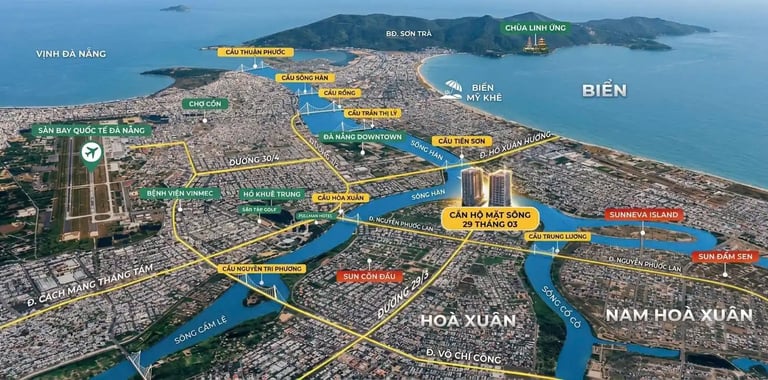 VỊ TRÍ DỰ ÁN SUN S-LIGHT TOWER ĐÀ NẴNG