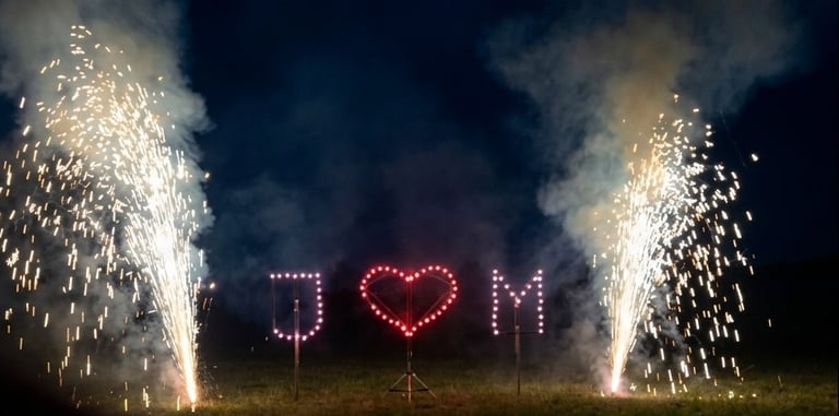 Hochzeitsfeuerwerk Saarlouis