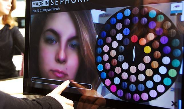 Sephora: Maquiagem Virtual no Espelho
