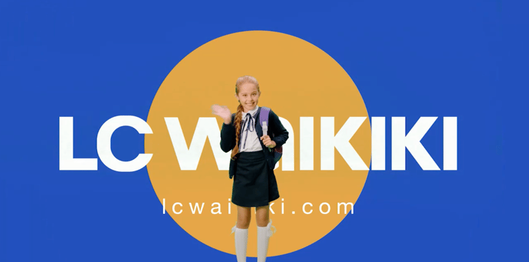 LC Waikiki okula dönüş kampanyası için hazırlanan renkli ve dinamik TV reklam filmi