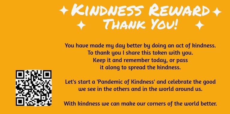 Kindess Reward Card