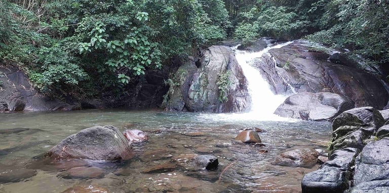 thailand khao lak ton pling waterfall