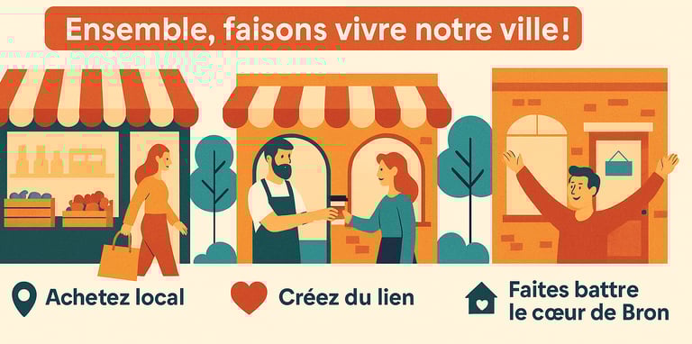 Commerces à Bron