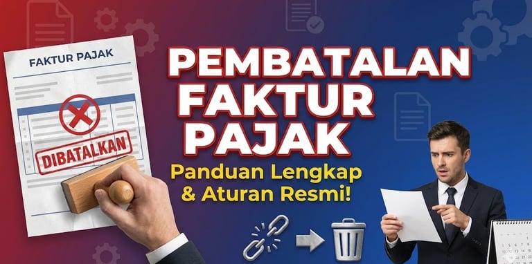 Pembatalan Faktur Pajak Faktur Pajak Pertambahan Nilai (PPN)
