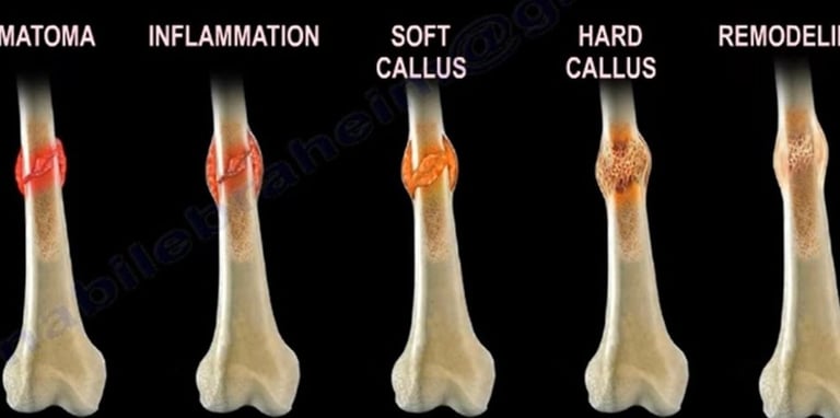 bone healing stages and precess