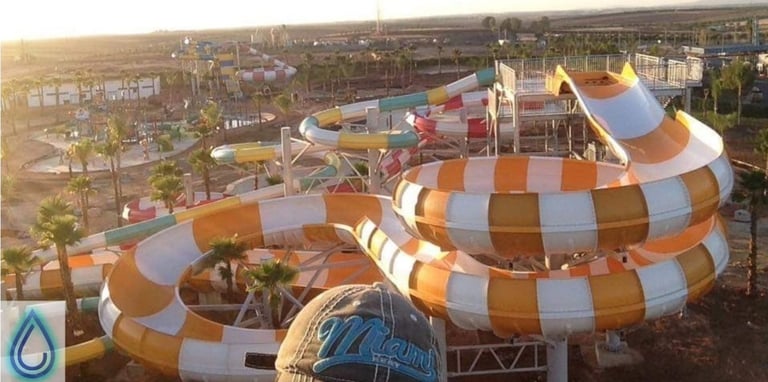 Construction de toboggans aquatiques et parcs aquatiques au Maroc