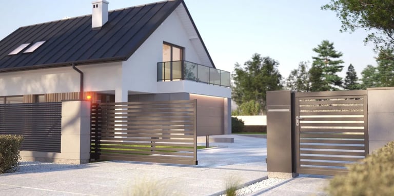 maison portail automatisé