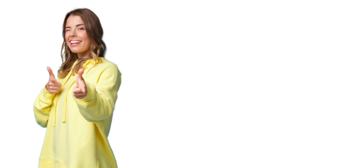Personne qui souhaite la bienvenue