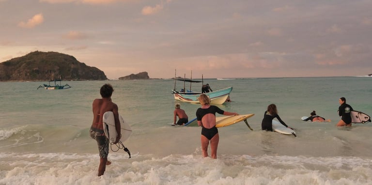 boat transport for surfing