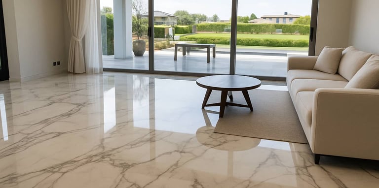 Pulido y termovitrificado Brillo espejo en Albanueva por Restorex