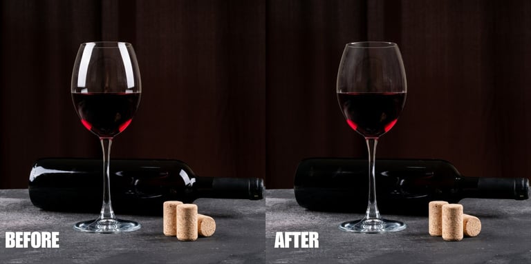 glass-glare-removal
