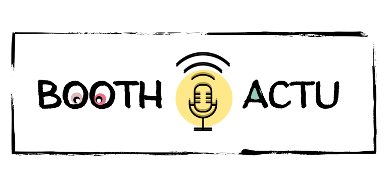 bannière booth actu, actualités et projets voix off de callie hope  