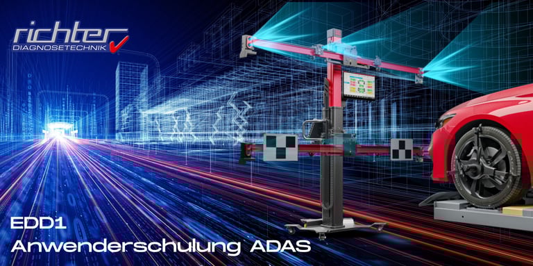 Die ADAS Anwenderschulung für die Autel ADAS Kalibriersysteme IA800, IA600 und IA900 mit integrierter Achsvermessung bietet M