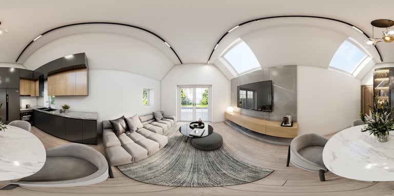 Bonus 360 panorama image of living room