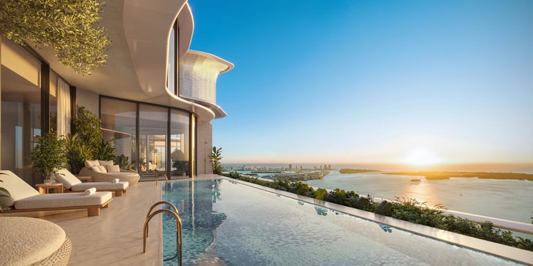 The Residences Mandarin Oriental Miami balcony view