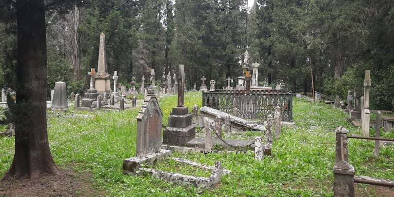 British Cementary Corfu Villa Olivia Pentati