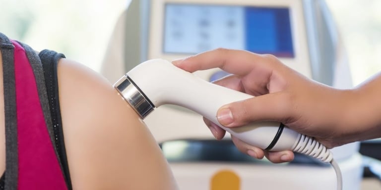 Dr.Rajinikanth's ortho clinic ultra sonic massage