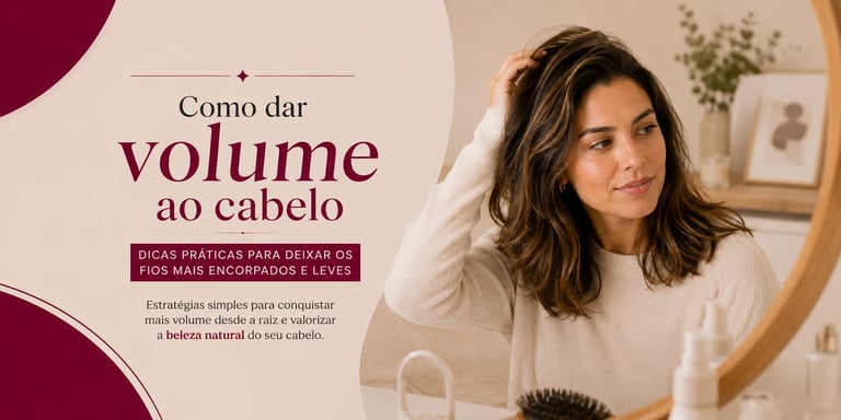 cabelo encorpado criando volume na raiz técnicas para cabelo sem efeito chapado