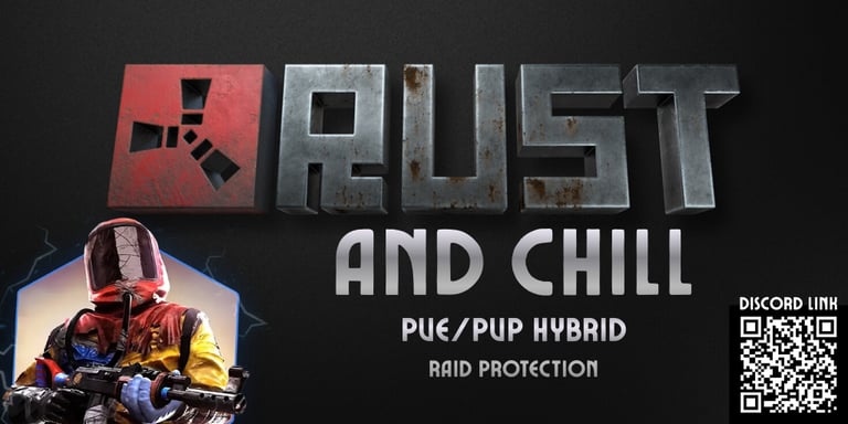 Rust and Chill | 2X Monthly | PvP Weekends | TP | Skins
