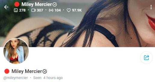 Miley Mercier OnlyFans