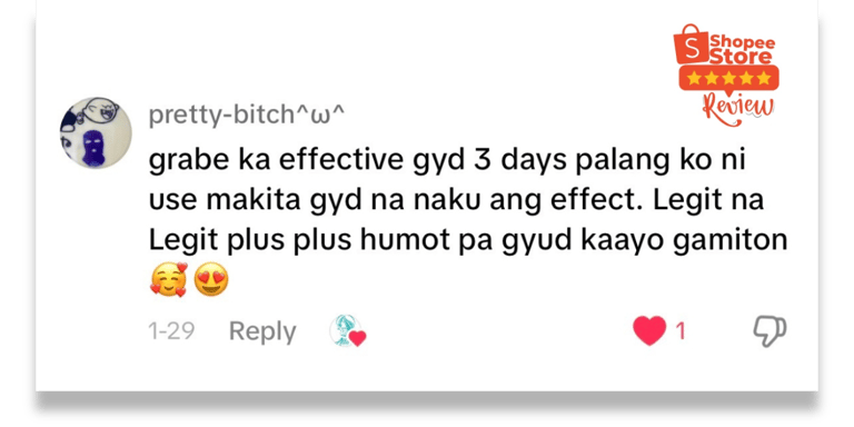 Loved by users—real Allors Skincare testimonials from happy Shopee customers.