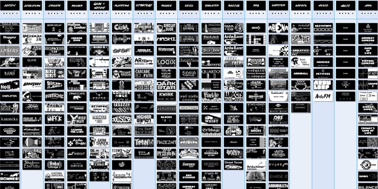 Arduboy FX Special Edition Playble Game Browser