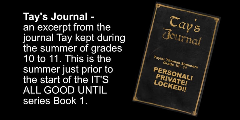 an image of the story TAY'S JOURNAL - free when you sign up on my website
