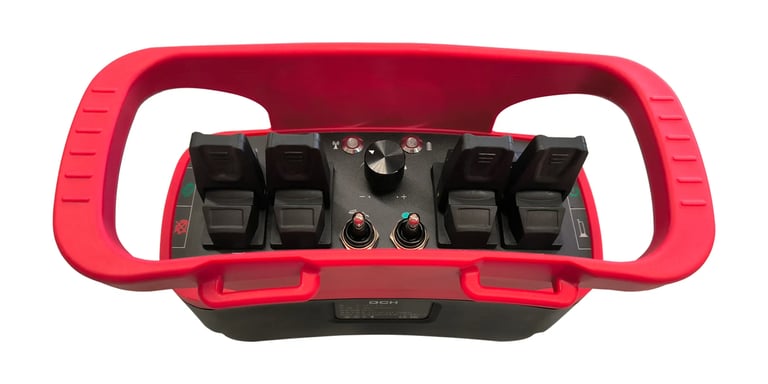 Proportional Joysticks of remote control crane