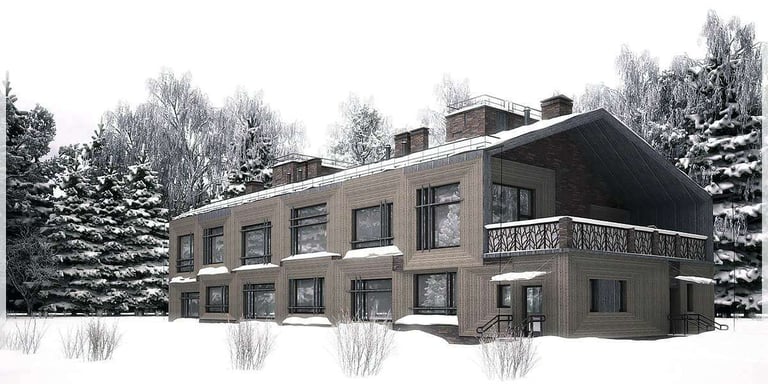 a house with a balcony and a balcony with a balcony