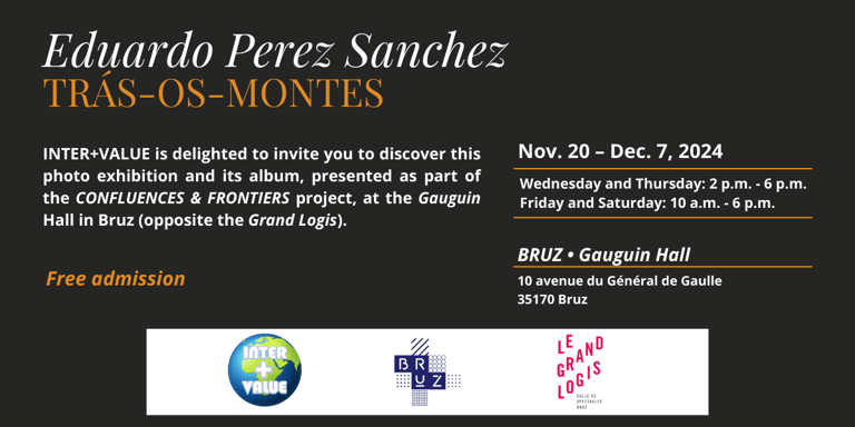 lower part of the poster about the photo exhibition