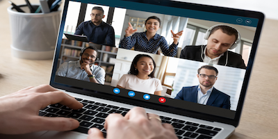 Onsite virtual hybrid zoom teams meetings