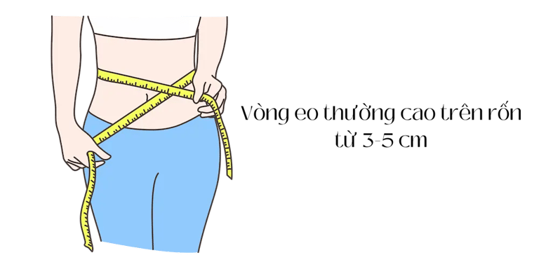 cách đo vòng eo chuẩn