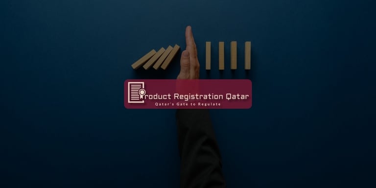 Product Registration Qatar Logo and slogan, Crisis Management and advocacy service blog