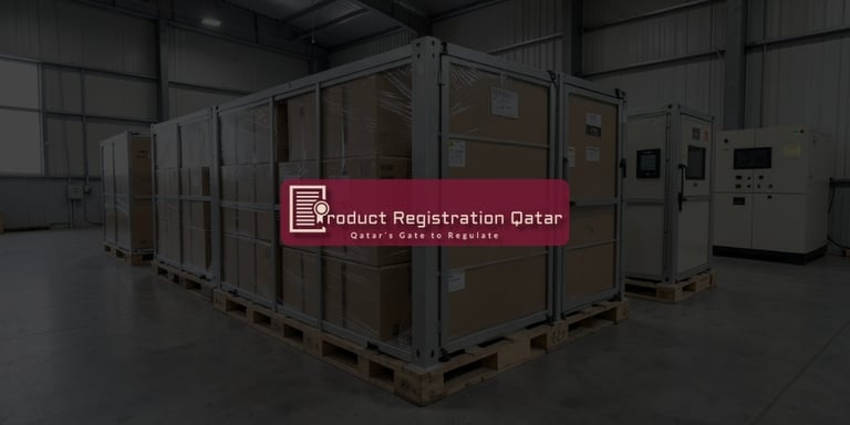 Controlled warehouse storage conditions for imported products in Qatar during pre-customs inspection