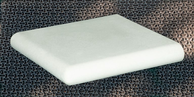 Кутовій елемент до копінгу "Капінос гладкий 325" Колір білий (white C00)