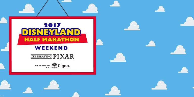 2017 runDisney Disneyland Half Marathon race weekend logo