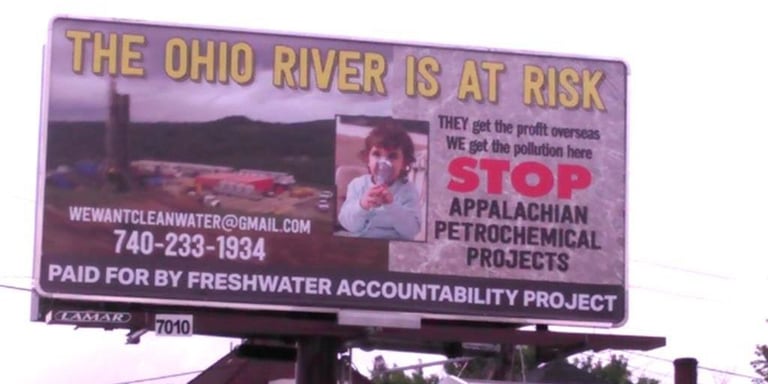 Fresh Water Accountability Project Bill Board