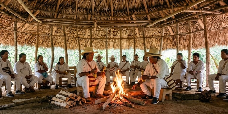 Donacion a los indigena wiwa 