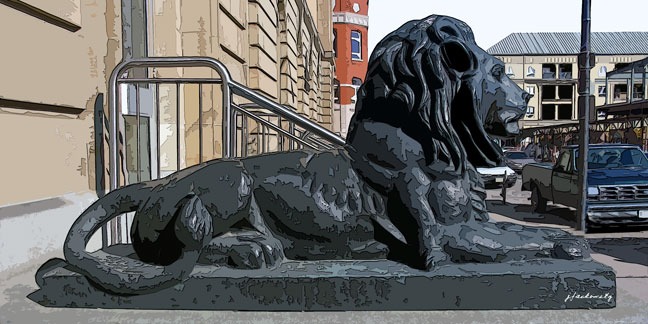 City Hall Lion 4935