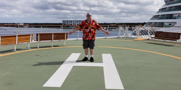 The Pirate found a big H on Independence of The Seas