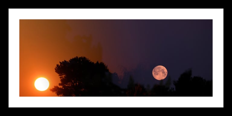 '4:40 AM' Original composited photograph by Mark D. Exon