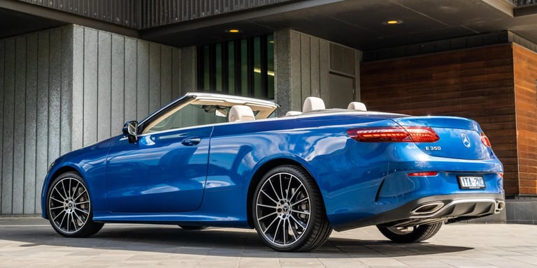 Convertible luxury car rental in Bodrum