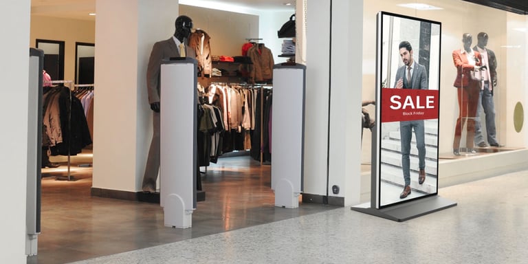 Android Freestanding Advertising Kiosks