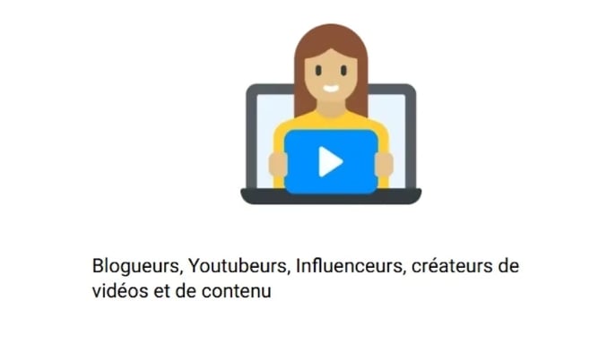 Bloggers, Youtubers, Influencers, video and content creators